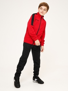 Детский спортивный костюм KELME Childrens tracksuit красный, размер 150