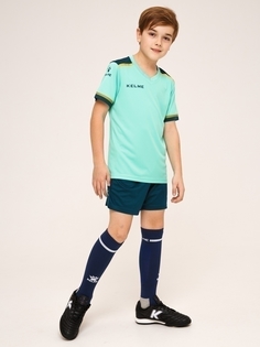 Детская футбольная форма KELME Alicante childrens uniform мятная, размер 160