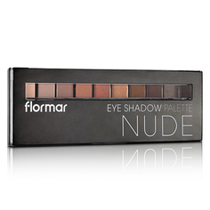 Палетка теней для век Flormar Nude