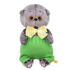 Мягкая игрушка BUDI BASA Басик Baby в вязаных штанишках, 20 см. BB-083