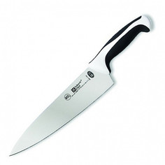 Нож Atlantic Chef Кухонный Поварской, 25 см, черно-белый