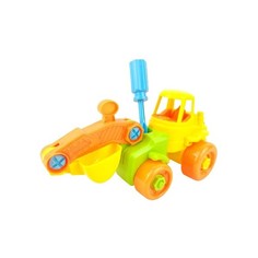 Конструктор-Экскаватор сборный, отвертка, арт. 6103W No Brand