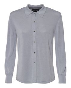 Рубашка женская FREE AGE FSW21020310 серая L