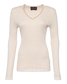 Пуловер женский FREE AGE FWW20020613 бежевый L