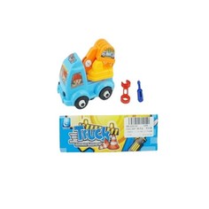 Конструктор грузовичок с ковшом, с отверткой арт. 639A No Brand