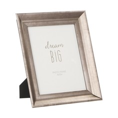 Фоторамка Hhg Frames серебро 28 х 33 х 32 см для фото 20 х 25 см No Brand