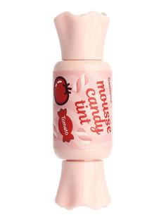 Тинт-мусс для губ конфетка The Saem lip - 11 saemmul mousse candy tint tomato 8 г