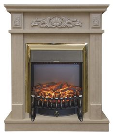 Электрокамин RealFlame Adelaida WT с Fobos Lux S BR