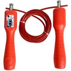 Скакалка стандартная Спортекс R18157-2 280 см красный