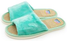 Домашние тапочки женские Smile of Milady А-70 В22-021 бирюзовые 40-41 RU