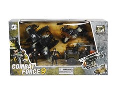 Игровой набор Военный, джип, самолет, мотоцикл, арт B3109-16 ZY807255 No Brand