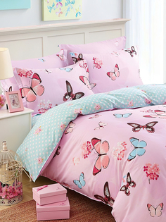 Постельное белье GoodNight Сатин Делюкс 646 с компаньоном 1,5 сп. (с нав. 50х70)