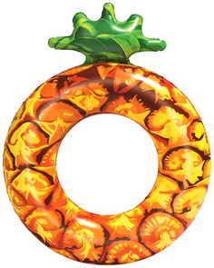 Круг для плавания 116*88 см pineapple/119 см watermelon bestway (36121)