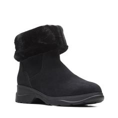 Полусапоги женские Clarks Aveleigh Rise 26163923 черные 37.5 EU