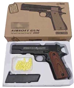Пистолет Simba металл., съемный магазин C8 1B00262