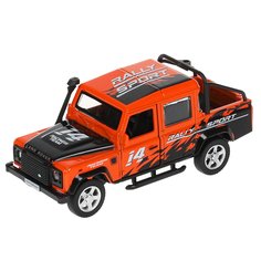 Машина Технопарк LAND ROVER DEFENDER PICKUP САФАРИ 12 см, 317584