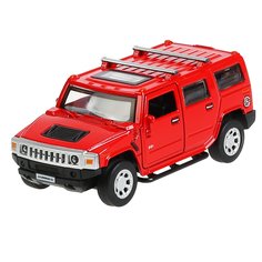 Машина Технопарк hummer h2 12 см, красный 299812