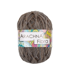 Пряжа ARACHNA Fibra №06 коричневый меланж