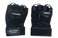 Перчатки атлетические, мужские, цвет -черный, размер: S, модель: SB-16-1057 Ecos