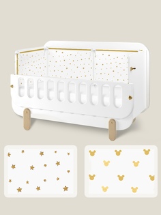 Текстильный бортик для кроватки Dr.Hygge для новорожденных HG210302/ГО2