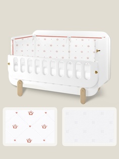 Текстильный бортик для кроватки Dr.Hygge для новорожденных HG210302/ГЖ2