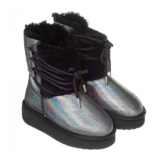 Угги женские Emu Australia Sorby Flatform Metallic W12067 черные 38 EU
