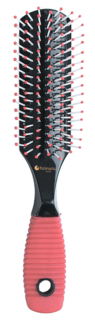 Щетка Hairway Rainbow массажная, 7 рядная, пластик 08069