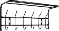 Настенная вешалка НИКА ВП6 (Black) Nika