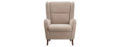 Кресло тканевое Грейс Velutto бежевый (Велюр) D1 Furniture