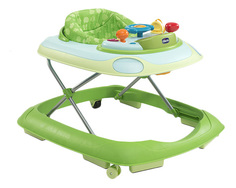 Ходунки Chicco BAND GREEN WAVE с игрушкой руль, зеленого цвета 6м+ 7902832