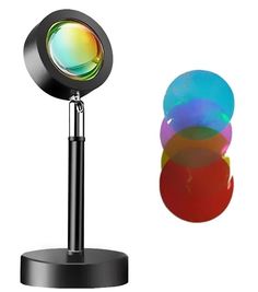 Светодиодный атмосферный LED-светильник Sunset Lamp, 4 Цвета URM