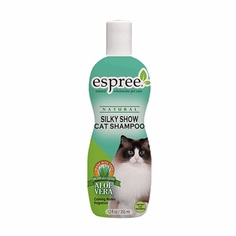 Шампунь для кошек Espree Cat Care Silky Show, сафлоровое масло и протеины шелка, 355 мл