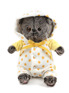 Мягкая игрушка BUDI BASA Басик BABY в комбинезончике, 20 см
