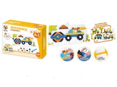 Мозаика Машинка 4 в 1 200 шт No Brand