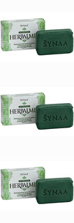 Мыло Synaa косметическое Herbalmix с кокосовым маслом, 75 г, 3 шт