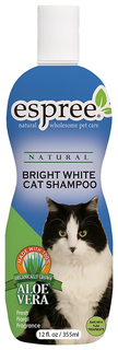Шампунь для кошек Espree Cat Care Bright White Белоснежной сияние для белой шерсти, 355 мл