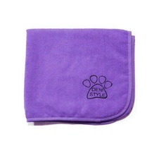 Полотенце для животных DENI STYLE ZooSpa, микрофибра, сиреневое, 140x140 см
