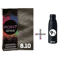 Крем-краска для волос POINT 8.10 и крем-окислитель 9%