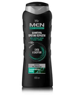 Шампунь против перхоти Iris Cosmetic MEN КОНТРОЛЬ НАД ЖИРНОСТЬЮ 400мл