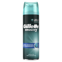 Гель для бритья Gillette Mach3 Успокаивающий кожу 200 мл