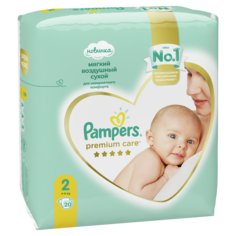 Подгузники Pampers Premium Care Mini (4-8 кг) 20 шт.