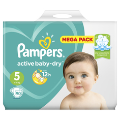 Подгузники Pampers Active Baby-Dry Junior 11-16 кг 90 шт.