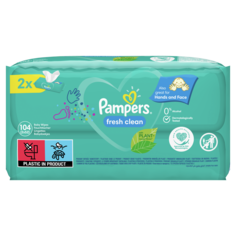 Детские влажные салфетки Pampers Fresh Clean 104 шт.