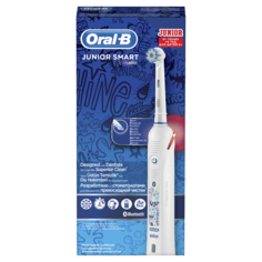 Зубная щетка электрическая Braun Oral-B Junior Smart 4/D601.513.3 Sensi White