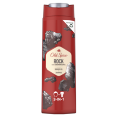 Гель для душа + шампунь 2в1 OLD SPICE Rock with Charcoal 400мл