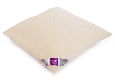 Подушка для сна Kupu-Kupu КШП-77-10/бежевый шерсть овечья, силикон 68x68 см