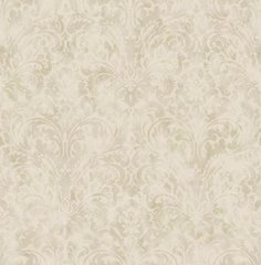 Обои SEABROOK TRINIDAD, бумага/акрил, Бежевые, Дамаск TR21301