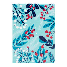 Обложка для паспорта унисекс Kawaii Factory Веточки