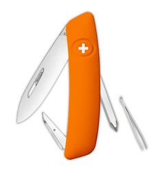Швейцарский нож SWIZA D02 Standard, 95 мм, 6 функций, оранжевый