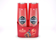 Гель для душа Old Spice Capitan 400 мл х 2 шт